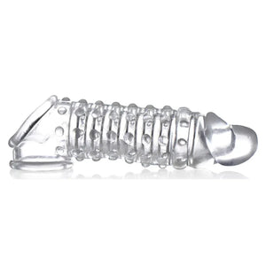 1.5 Inch Penis Enhancer Sleeve - Clear - MyPleasure