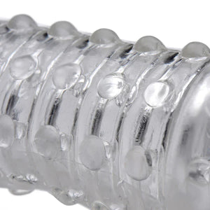 1.5 Inch Penis Enhancer Sleeve - Clear - MyPleasure