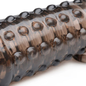 1.5 Inch Penis Enhancer Sleeve - Smoke - MyPleasure