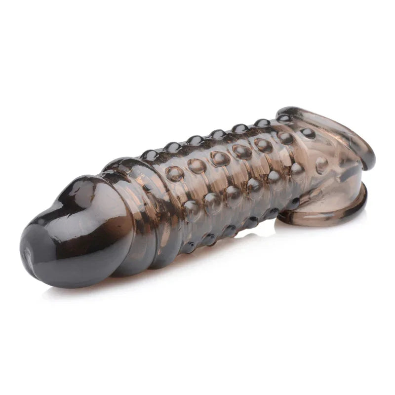 1.5 Inch Penis Enhancer Sleeve - Smoke - MyPleasure