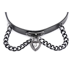 Gothic Heart Chain Choker