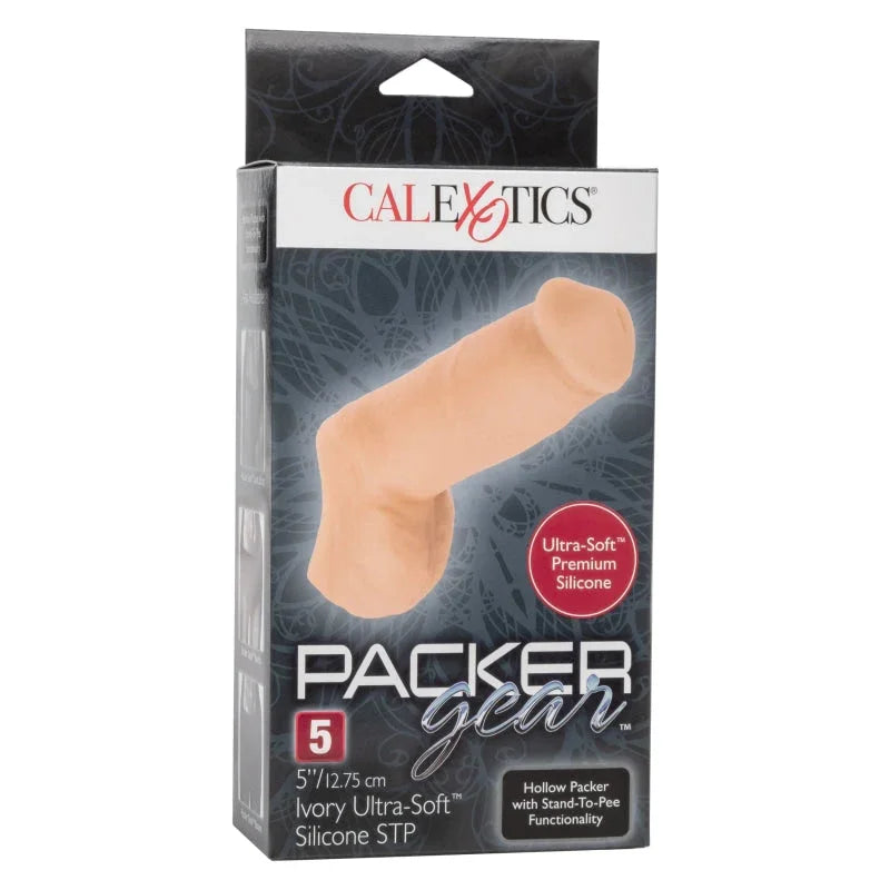 Packer Gear 5""/12.75 Cm Ultra-Soft Silicone Stp - Ivory