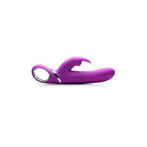 Power Bunnies Twirly Silicone Spinning Rabbit - Vibrator - Purple