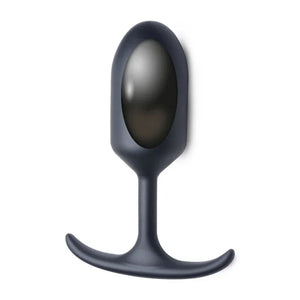 Premium Silicone Weighted Anal Plug - Small