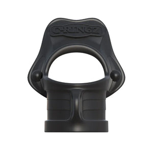 Fantasy C-Ringz Rock Hard Ring and Ball-Stretcher - Black