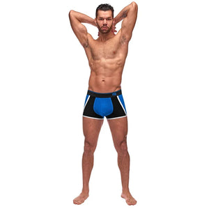 Retro Sport Panel Short -X- Large - Blue/ Black