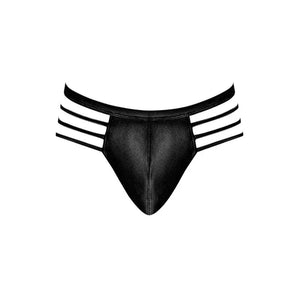 Cage Matte Cage Thong - L/ XL - Black