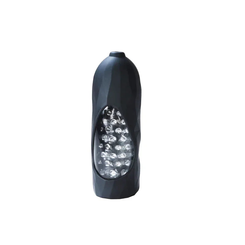 Hummer Max Stimulation Vibrating Sleeve - Black Pearl