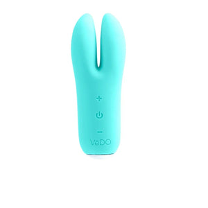 Kitti Rechargeable Dual Vibe - Tease Me Turquoise