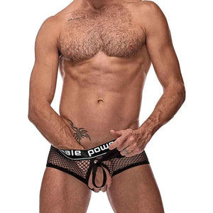 Cock Pit Net Mini Cock Ring Short - Medium Black