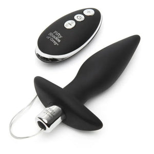 Fifty Shades Relentless Vibrations Remote Control Butt Plug