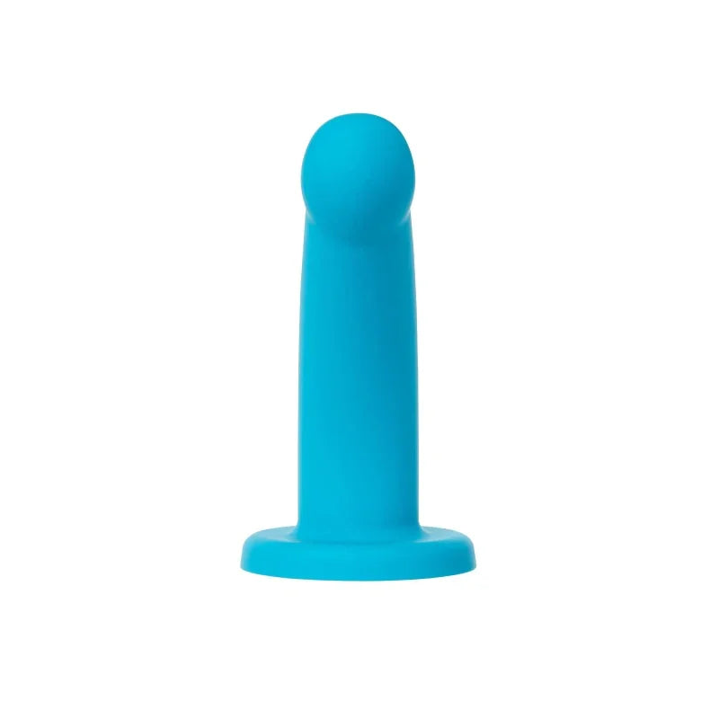 Nexus Collection - Hux - 7 Inch Silicone Dildo - Turquoise