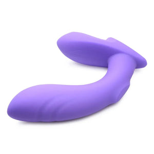 10x G-Tap Tapping Silicone G-Spot Vibrator - Purple