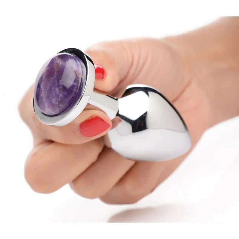 Amethyst Anal Plug - Medium