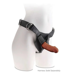 King Cock Plus Triple Density 6 Inch Cock - Brown