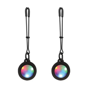 Silicone Light Up Tweezer Nipple Clamps