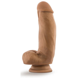Dr. Skin Silicone - Dr. Samuel - 7 Inch Dildo With Suction Cup - Mocha