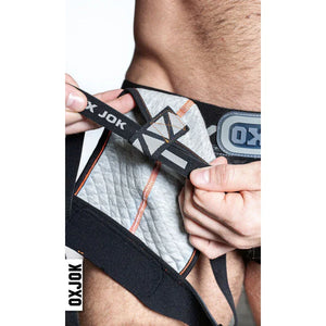 Packer Industrial Quilted Cargo Strapjock Mist Heather Xl