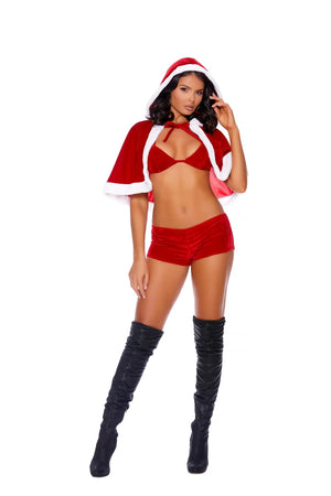 Holiday Blowout Sale Santa's Naughty Helper 3pc - Large - Red