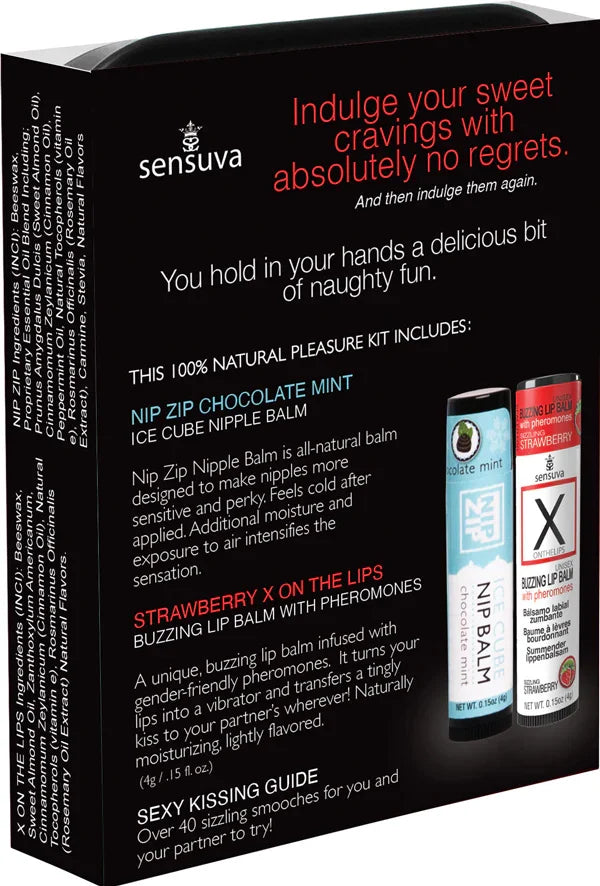 Lips and Nips Pleasure Kit Chocolate/strawberry