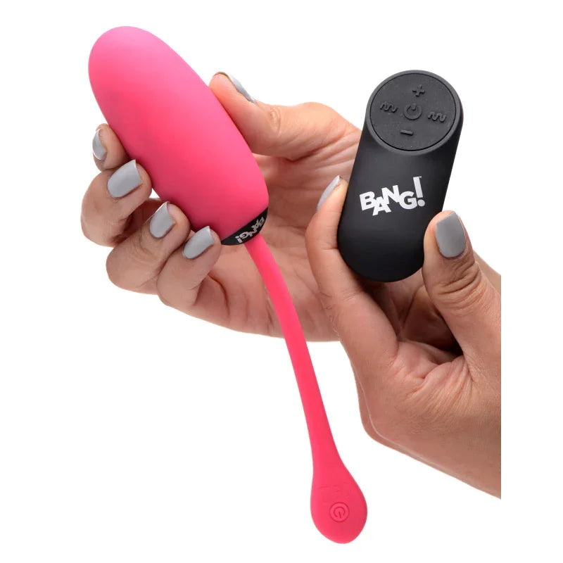 28x Plush Egg and Remote - Pink - MyPleasure
