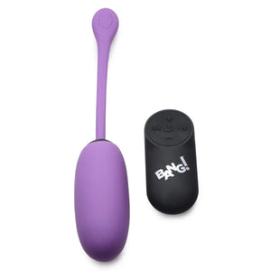 28x Plush Egg and Remote - Purple - MyPleasure