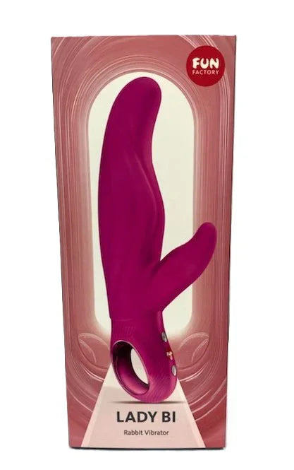 Lady Bi Rabbit Vibrator - Magenta | MyPleasure Lady Bi Rabbit Vibrator - Magenta | MyPleasure