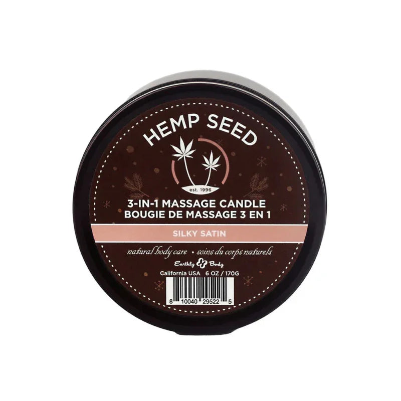 3-in-1 Massage Candle - 6 Oz. - Silky Satin - MyPleasure