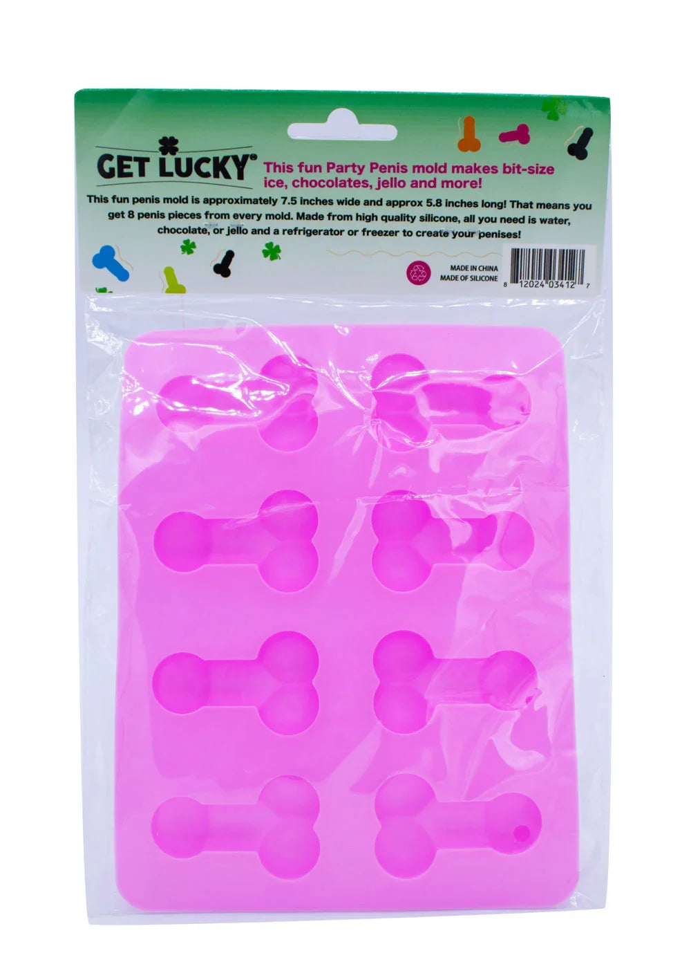 Party Penis Chocolate Ice Tray Pink