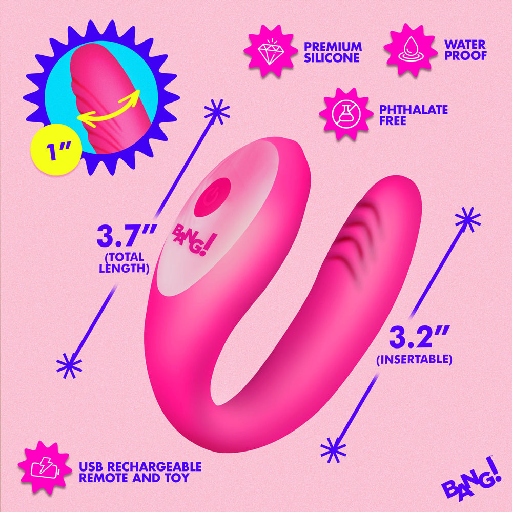 Gyrating G-Spot Vibrator - Pink