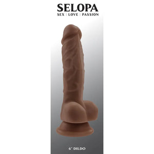 6 Inch Dildo - Dark - MyPleasure