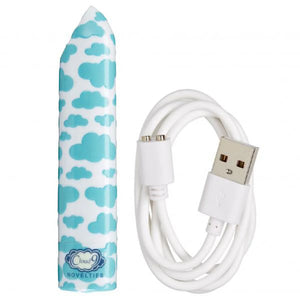 420 Slim Vibe Cloud - White/blue - MyPleasure