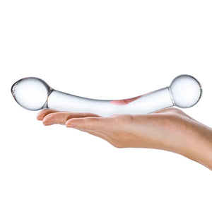 7 Inch Curved Glass G Spot Stimulator - MyPleasure
