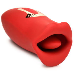LICKGASM Kiss and Tell Mini Kissing and Vibrating Clitoral Stimulator