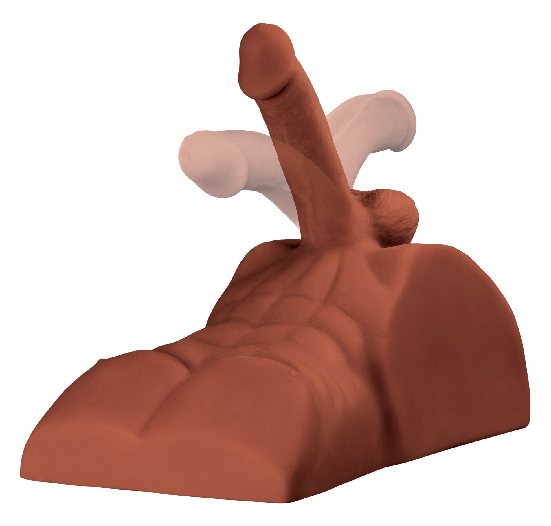 PDX Plus 50016410000 Masturbator Skin-Coloured Dark One Size