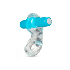 Play With Me Delight Vibrating C-Ring - Blue