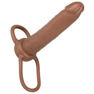 Accommodator Dual Penetrator - Brown - MyPleasure