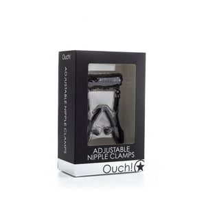 Adjustable Nipple Clamps - Black - MyPleasure