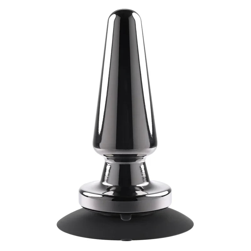 Advanced Metal Plug - Black Chrome - MyPleasure