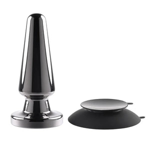 Advanced Metal Plug - Black Chrome - MyPleasure