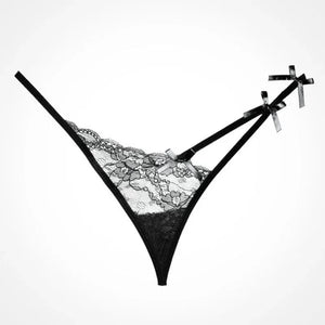 Allure Pixie Panty - One Size - Black - MyPleasure