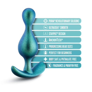 Anal Adventures Matrix - Photon Plug - Neptune Teal - MyPleasure