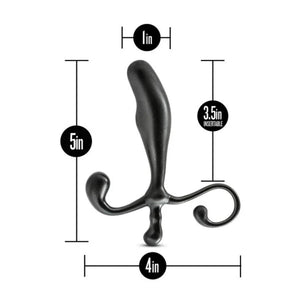 Anal Adventures - Prostate Stimulator - Black - MyPleasure