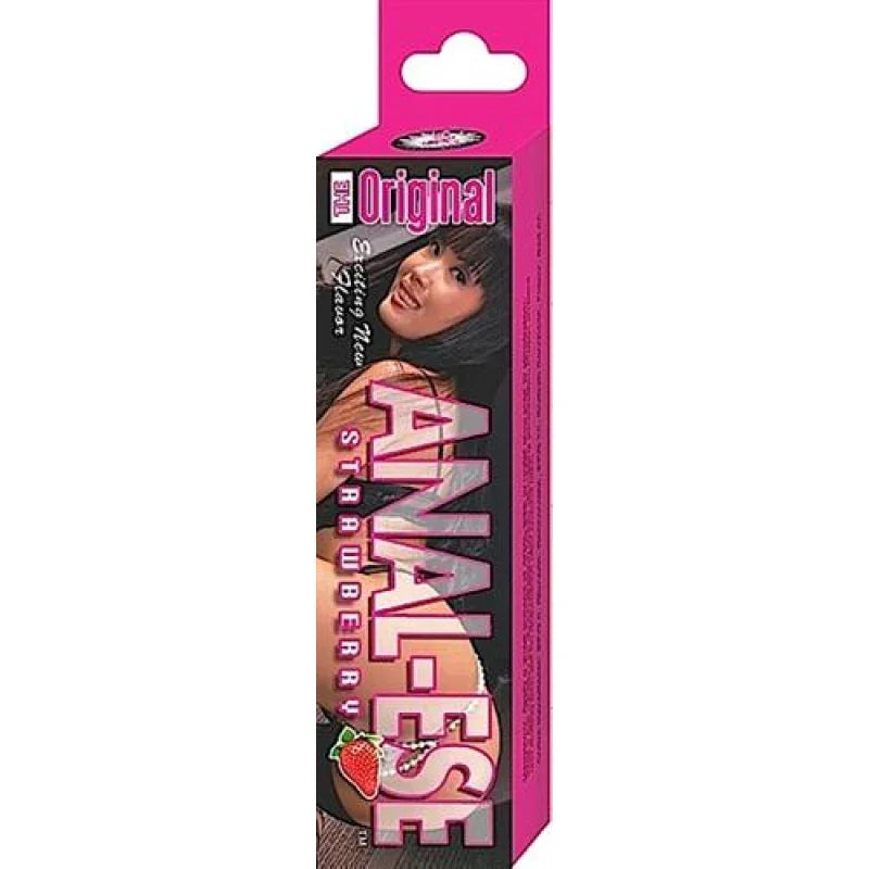 Anal-Ese Cream Strawberry Flavor .5 Oz - MyPleasure