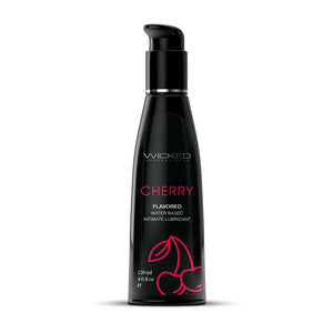 Aqua Cherry Water-Based Lubricant 4 Oz - MyPleasure