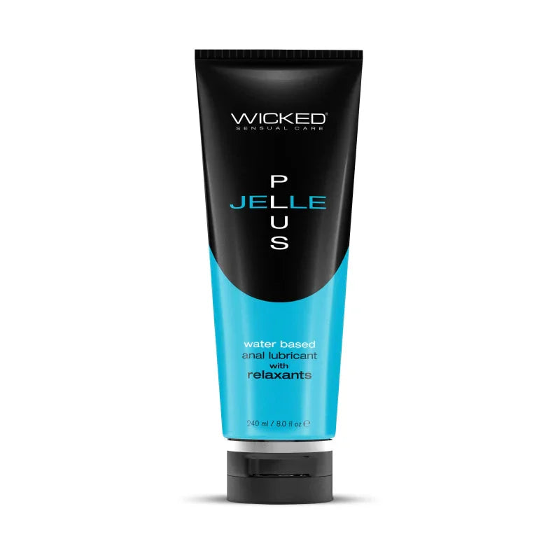 Aqua Jelle Plus - Anal Lubricant With Relaxants 8 Oz - MyPleasure