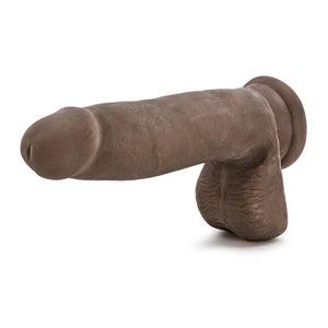 Au Naturel - 7" Sensa Feel Dildo - Chocolate - MyPleasure
