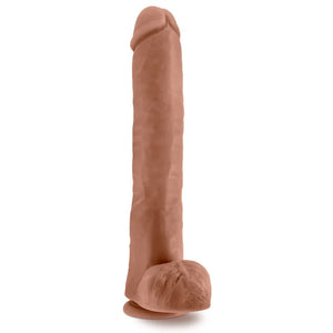 Au Naturel - Daddy - 14 Inch Dildo - Mocha - MyPleasure