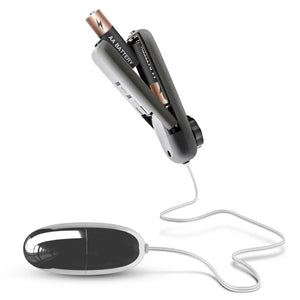 B Yours - Silver Power Bullet - Black - MyPleasure