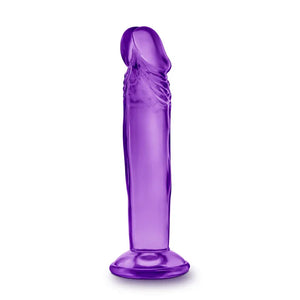 B Yours - Sweet n' Small 6 Inch Dildo With Suction Cup - Purple - MyPleasure